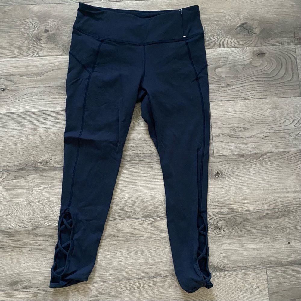 Calia by Carrie Underwood navy blue workout leggings sz Medium